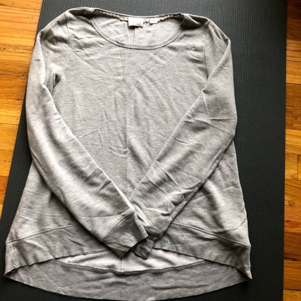 Anthropologie Gray Pullover